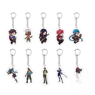 Akrilk Arcane Jinx Vi Caitlyn Ekko Viktor Anahlık Arcane FigurePendant Anahtarlık anahtarlıkAnahtarl