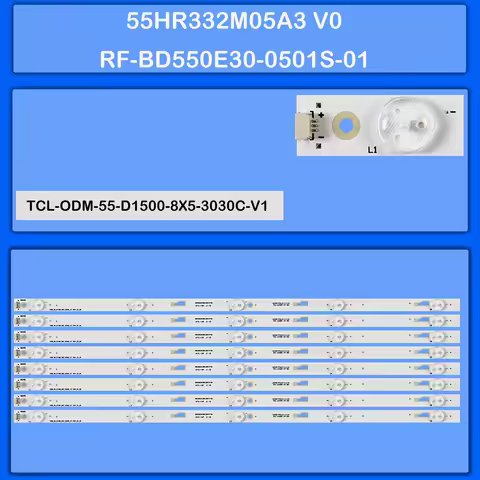 LED Backlight strip For 55GA1600 55D1600 D55E161 F55B3905 F55B3903 F55S5906 55D1500 T55D18SFS-01B 55