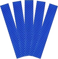 HARFINGTON 5pcs Reflective Stickers 1" x 5.9" High Visibility Diamond-Grade Reflective Adhesive Tape