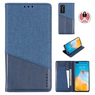 HUAWEI P40 P30 P20 Pro lite Mate 40 30 Pro 20X 20Lite P40Pro P30Pro P30lite P20Pro Mate40Pro+Mate40 Mate30Pro Mate30 Mate20X Mate20Lite⭐Magnetic Fabric Leather Flip Phone Cover Case⭐