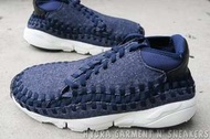 紐約站NIKE AIR FOOTSCAPE WOVEN CHUKKA SE 編織 側綁 藍 857874-400