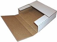 100 Record lp Mailer Mailers White Holds 1 to 4 Albums - 12" Record LP Vinyl Cardboard Multi-Depth C