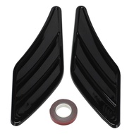 2Pcs ABT Side Shark Gills Sticker Decals for-Audi A5 S5 A4 B8 B6 A6 A3 R8 TT -AUDI ABT Fender Sticke