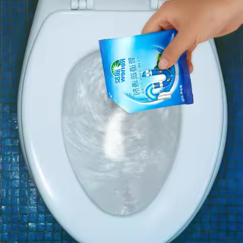 50g Strong Drain Cleaner Pipe Unblocker Uncover Plunger Sinks Toilet Cleaning Bathroom Kitchen Block