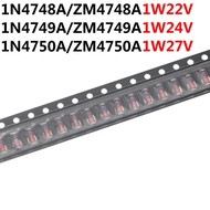 100PCS 1W ZM4748A 1N4748 22V ZM4749A 1N4749 24V ZM4750A 1N4750 27V LL-41 SMD zenner diode in stock c