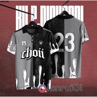 CHOII NEW 2025 Choii Jersey Microfiber Latest Design RETRO COLLAR VIRAL Baju Jersey Viral Tiktok Oot