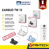 Fantech TWS Earbud Wave 12 TW12 with Touch Control, Low Latency Connection
