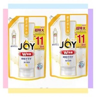 JOY - 【2包】檸檬香 W除菌濃縮消臭洗潔精補充裝(黃) 1425ml*2包(4987176118769)【平行進口】不同版本隨機發