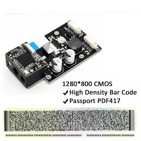 GM69 1D 2D PDF417 USB UART 1280*800CMOS Fast Speed Barcode Scanner Qr Code Scanner Module Reader Pas