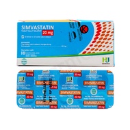 Simvastatin 20 mg Tablet Hexp