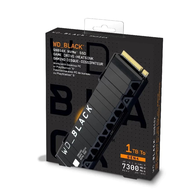 WD Black SSD SN850X 1TB / 2TB / 4TB With Heatsink M.2 PCIe Gen4 NVMe 2280