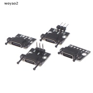 [woyao2] 1pcs Type-C Female USB 3.1 Test PCB Board With Screws Adapter Type C 12P Boutique