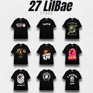 [HIGH QUALITY] BAPE AB01 t-shirt, unisex form, HIGH QUALITY cotton - 27 LilBae