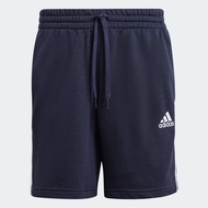 adidas Lifestyle Essentials French Terry 3-Stripes Shorts Men Blue GK9598