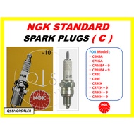 NGK SPARK PLUGS C SERIES / NGK STANDARD SPARK PLUG C6HSA C7HSA CPR6EA-9 CPR8EA-9 CR8E CR9E CR9EK CR7