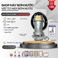 Water Pump 1.5Hp - 15,000W 1phase 220V, 3phase 380V Tum, Daphovina Sump Pump, High Pressure Pump - D