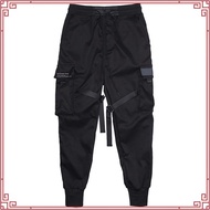 Sweatpants men's overalls hip hop hip-hop multi-pocket pants