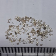 Intan mentah berlian banjar natural diamond rough uk kecil