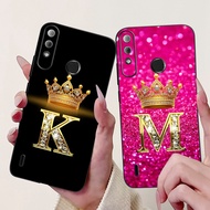 ITEL A56 Pro Case ITEL A56 Black Fashion Aesthetic A-Z Letter Soft Silicone Back Cover A56 ITEL A56P