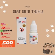 Vet OTIC ear mite drops for dogs and cats 10ml