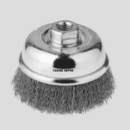 3 inch Stainless Steel Cup Wire Brush Stainless Steel Cup Wire Brush Grinding Grinder Metal Ceramic 