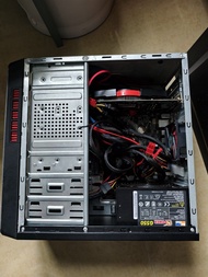 AMD Ryzen 5 1600X 電腦主機, 16Gb ddr4 ram, asus gtx650