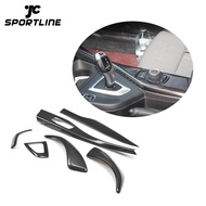 E82 E87 F22 Carbon Fiber Interior Dash Board Moulding Trims for BMW E82 E87 F22