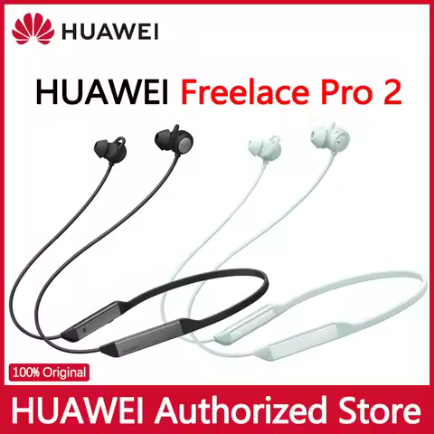 Original Huawei FreeLace Pro 2 wireless Bluetooth earphones with long battery life and noise reducti