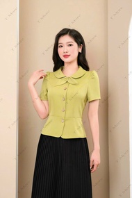 ÁO KIỂU NHẸ NHÀNG DỊU DÀNG A002