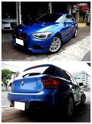 SAVE認證，2015年式BMW 118I 跑車套件 M-SPORT 新車保固中