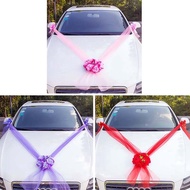 Simple Style Artificial Wedding Car Decor Flower DIY Ribbon Flowers Wedding Party Car Car Wedding Rose Decoration