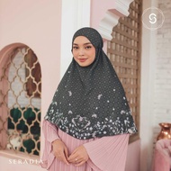 Best Collection - Seradia Hijab Bergo Instant Nasira - Amero