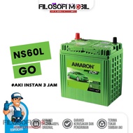 Aki Mobil Amaron GO 46B24L - NS60L Aki Mobil Kering Daihatsu Terios