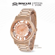 Roscani Nina B50 Bracelet Women Watch - See-through Dial | Ladies Watch | Analog Watch | Quartz Watch | Jam Tangan