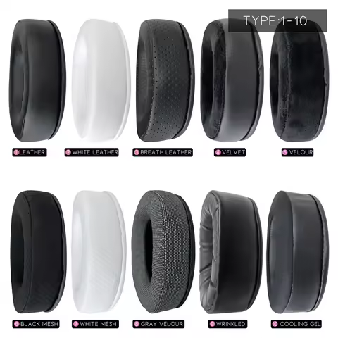 Oncepink Replacement Ear Pads for Turtle Beach Elite Pro 2 Headphone Thicken Cushion Earcups Headban