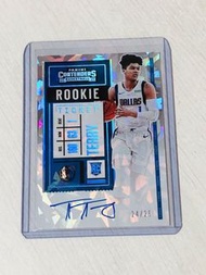 NBA Card❗️Tyrell Terry RC Auto Ice 24/25 Panini Contenders 2020