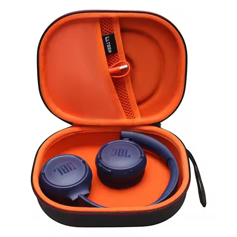 LTGEM EVA Hard Case for JBL Live 770NC/660NC/650BT/400BT/500BT and JBL Tune 770NC/710BT/720BT/760NC 