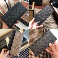 ⭐️Mrs.Chen COACH_Long wallet men fashion zipper wallet multi-card slot minimum discount 75000