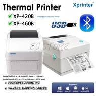 Ready Stock XP-420B & XP-460B XPRINTER THERMAL RRCEIPT MINI PRINTER , THERMAL LABER PRINTER , PRINTE