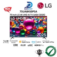 2025 FREE MAGIC REMOTE 75 Inch LG 4K UHD AI TV UA84 HDR10 PRO 75" Smart TV Murah Television 电视机 電視機 