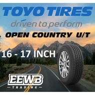 (POSTAGE) TOYO OPEN COUNTRY U/T NEW CAR TIRES TYRE TAYAR 16/17 INCH
