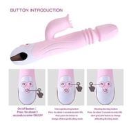 Alat Bantu Seks Vibrator Wanita Dildo pinky maju mundur super kencang