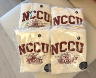 全新8折價轉讓｜男女皆可穿 NCCU帽T 政大 政治大學 Hoodie｜奶油白 L size