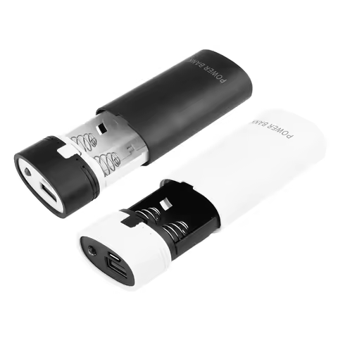 1PCS Detachable Design With Indicator Light For Smart Phone Power Bank Case Battery Practical For 18