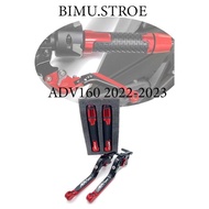 Suitable for adv160 adv160 Motorcycle Adjustable Brake Clutch Lever 22mm Handlebar Handle Accessories 2022-2023