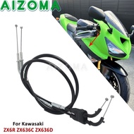 Big sale Motorcycle Throttle Cable Replace For Kawasaki ZX6R ZX636C ZX636D ZX 6R 636C/D Straight Hea