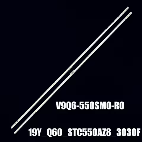 Kit 2 pcs LED bar For QE55Q67RAT QN55Q60RAF QN55Q60RAG QN55Q60 BN61-16156A V9Q6-550SM0-R0 19Y_Q60_ST