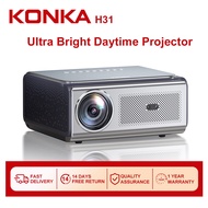 Konka H31 4k teaching projector native 1080P projector with WiFi Bluetooth 20000 lumens projector au