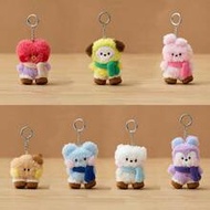 BT2 1 K Pop BT5 10cm Plush Toys BOOTS Mini Mini Scarf Snow Boots Anime Plush Toy Pendant Cute Bag Ha