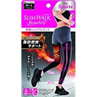 Slimwalk Beau-Acty 燃燒塑形緊身褲 黑色 M-L